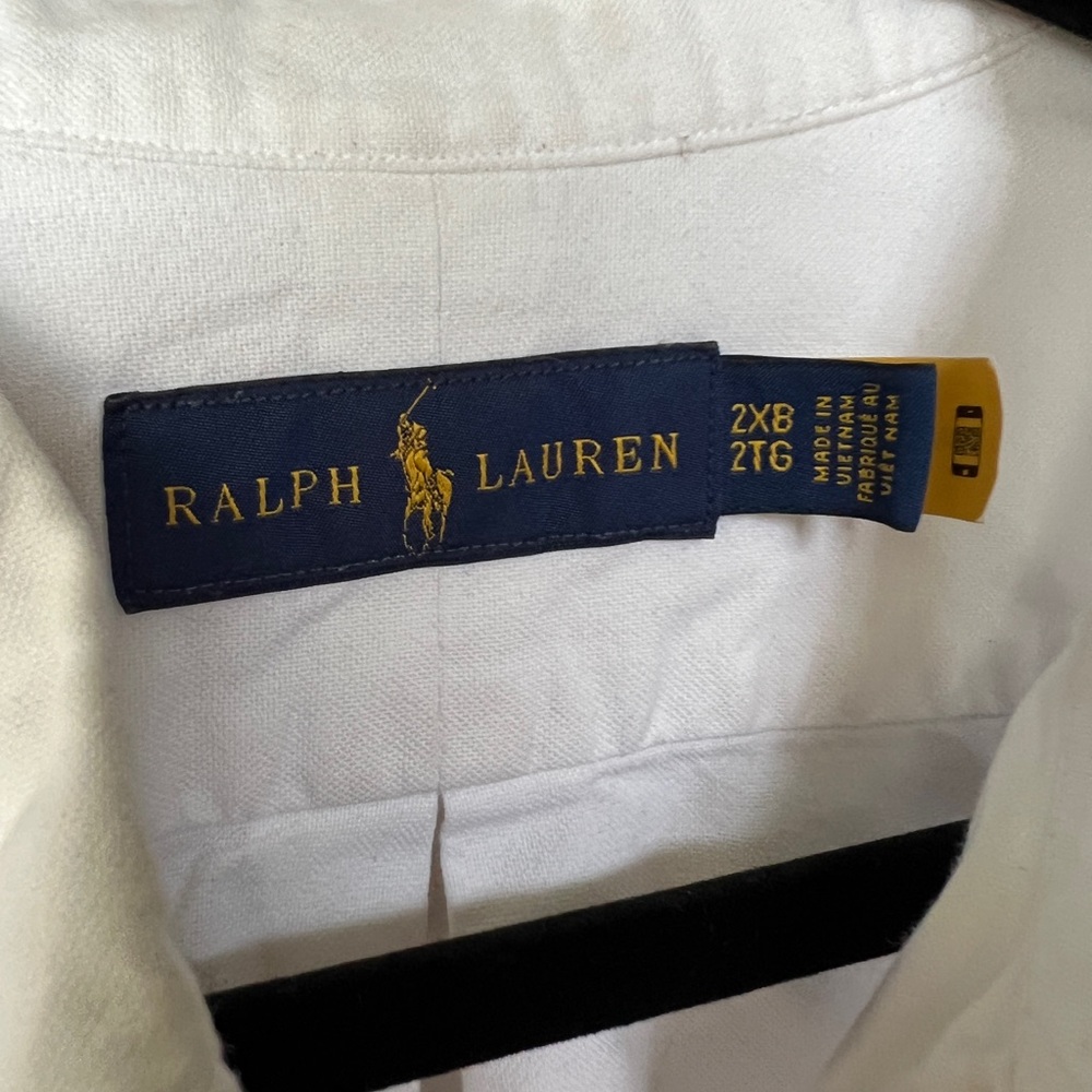 Ralph Lauren Classic White Shirt 2XB - Big and Tall